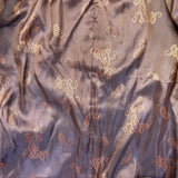 Vintage Y2K Danier Leather Blazer Jacket Womens XS Brown Paisley Bemberg Lined Coat