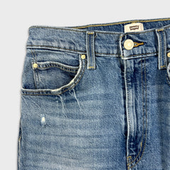 Levi's x Deepika Padukone Jeans Women 28x27 Blue Flare Leg Medium Wash Denim Pants