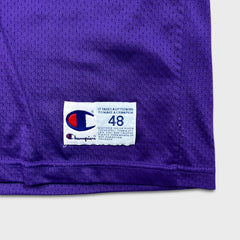 Vintage 90s Randy Moss Minnesota Vikings Champion Jersey #84 Mens XL Purple NFL Football