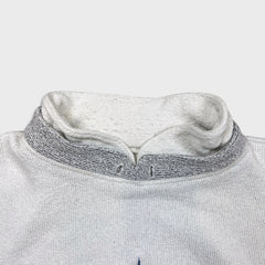 Vintage 90s Walt Disney World Tour Sweatshirt Mens Medium White Mock Neck USA