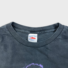 Vintage 2005 Jimi Hendrix Purple Haze T Shirt Mens XL Black Faded Rock Band Tee