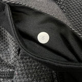 Lululemon Wunder Under Crop *Sashiko Womens Size 6 Black Yoga Leggings