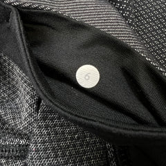 Lululemon Wunder Under Crop *Sashiko Womens Size 6 Black Yoga Leggings