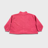 Nike Sherpa Fleece Womens 2XL Pink Therma-Fit Training Pullover Jacket