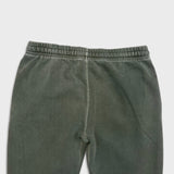 October's Very Own Sweatpants Mens Large Green OVO Faded Wash Taper Leg Jogger