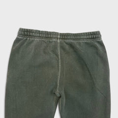 October's Very Own Sweatpants Mens Large Green OVO Faded Wash Taper Leg Jogger