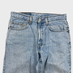 Vintage 90s Levi's 550 Jeans Mens 32x30 Blue Relaxed Fit Light Wash Baggy Denim Pants