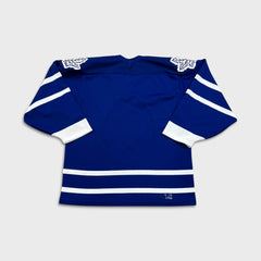 Vintage 90s CCM Toronto Maple Leafs Hockey Jersey Mens Medium Blue NHL Stitched