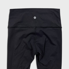 Lululemon Wunder Under Hi-Rise Tight Full-On Luon 28" Womens Size 6 Black Leggings