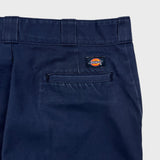 Dickies Pants Mens 34x29 Blue Regular Straight Faded Workwear Chino Trouser