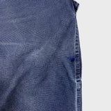 Dickies Pants Mens 36x32 Blue Faded Wash Carpenter Hammerloop Workwear Canvas Pants