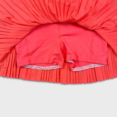 Lululemon Pleat To Street Skirt II Womens Size 6 Grapefruit Pink Tennis Run