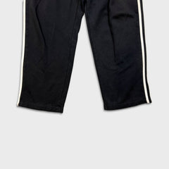 Vintage Y2K Adidas Sweatpants Mens Medium Black Relaxed Comfort Jogger