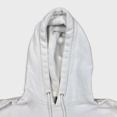 Vintage 90s Stussy Hoodie Mens Small White Arch Logo USA Hooded Sweater