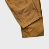 Dickies Overalls Mens 36x32 Brown Bib Hammer Loop Workwear Carpenter Canvas