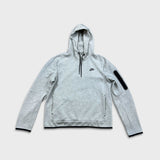 Nike Sportswear Hoodie Mens Medium Gray Tech Fleece Athletic Hooded Sweater