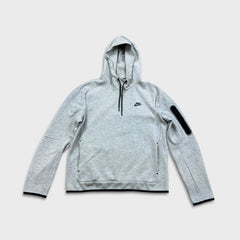 Nike Sportswear Hoodie Mens Medium Gray Tech Fleece Athletic Hooded Sweater