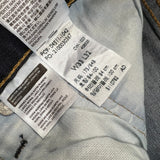 Levi's 511 Jeans Mens 33x32 Blue Slim Fit Mid Rise Dark Wash Stretch Denim Pants
