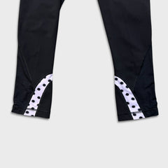 Lululemon Run Inspire Crop II Pant Womens Size 4 Black Mid Rise Yoga Leggings
