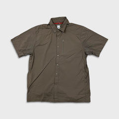The North Face Shirt Mens Medium Brown Spell Casual Button Up
