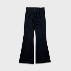 Lululemon Groove Pant Womens Large Black Flare Leg Relaxed Yoga Leggings