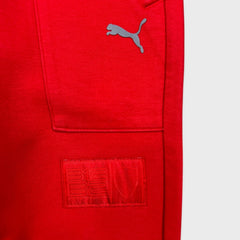 PUMA x Scuderia Ferrari Sweatpants Mens Small Red Motorsport Racing Jogger