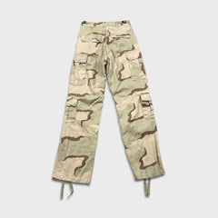 Vintage Y2K Rothco Pants Mens 27x32 Beige Ultra Army Military Camo Tactical Cargo