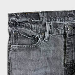 Levi's 541 Jeans Mens 32x29 Grey Athletic Taper Faded Stone Wash Denim Pants