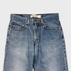 Vintage Y2K Levi's 550 Jeans Mens 32x27 Blue Relaxed Fit Straight Leg Medium Wash Baggy Denim Pants