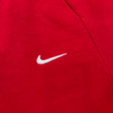 Nike SB Sweatshirt Mens Large Red Sportswear Swoosh Pullover Crewneck