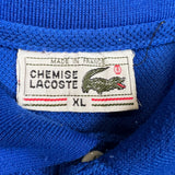 Vintage 90s Chemise Lacoste Shirt Mens XL Blue Classic Casual Preppy Polo