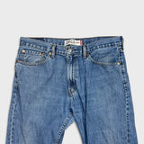 Vintage Y2K Levi's 505 Jeans Mens 36x30 Blue Regular Straight Fit Light Wash Denim Pants