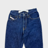 Vintage 90s Diesel Bold Flare Jeans Womens 26x30 Blue Dark Wash Pants