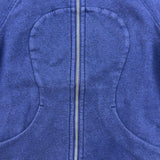 Lululemon Scuba Hoodie Womens Size 8 Blue Full Zip Sports Hooded Sweater