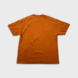 Vintage Y2K Great Wolf Lodge T Shirt Mens XL Orange Faded Animal Graphic Tee