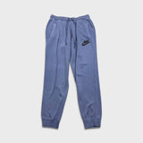 Nike Sportswear Sweatpants Mens Medium Blue Swoosh Taper Leg Jogger