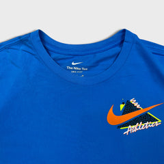 Nike Sportswear T Shirt Mens XL Blue Athletic Dri Fit Graphic Short Sleeve Tee