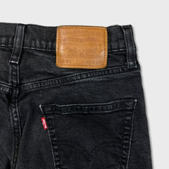 Levi's 511 Jeans Mens 28x30 Black Slim Fit Mid Rise Dark Wash Stretch Denim Pants