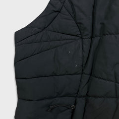 The North Face Vest Womens Large Black Full Zip Lightweight Outdoor Jacket