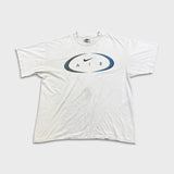 Vintage 90s Nike Air T Shirt Mens XL White Center Swoosh Sportswear Tee