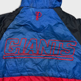 Vintage 90s Pro Player New York Giants Jacket Mens Large Blue Full Zip NFL Football Coat