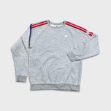 Adidas Originals Grey adiColor 3D Trefoil Sweatshirt Mens Medium Gray Crewneck