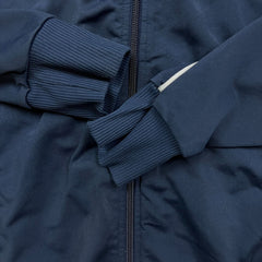 Vintage Y2K Adidas Sweatshirt Mens Medium Blue 3 Stripes Trefoil Full Zip Tracksuit Top