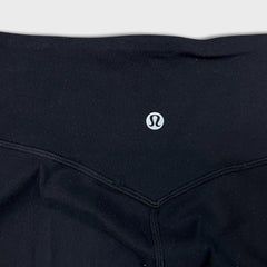 Lululemon Align High Rise Jogger Crop *23" Womens Size 10 Black Yoga Leggings