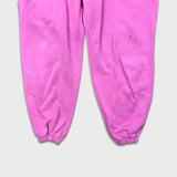 Nike Sportswear Club Sweatpants Womens Large Pink Swoosh Taper Leg Jogger