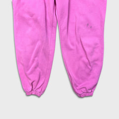Nike Sportswear Club Sweatpants Womens Large Pink Swoosh Taper Leg Jogger