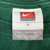 Vintage 2007 Nike T Shirt Mens Small Green Trail Restoration Run Sportswear Short Sleeve Tee