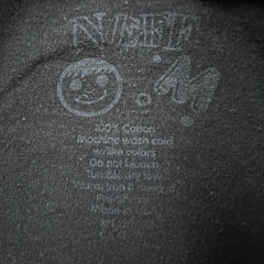 Neff x Sesame Street T Shirt Mens Medium Black Graphic Cartoon Short Sleeve Tee