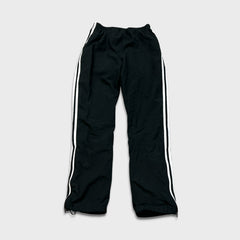 Adidas Track Pants Mens Small Black Essentials 3 Stripes Trefoil Athletic Jogger