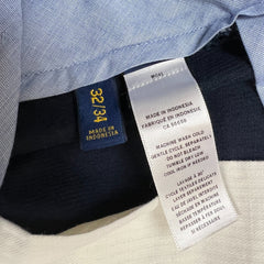 Polo Ralph Lauren Pants Mens 32x34 Blue Slim Fit Corduroy Preppy Trousers